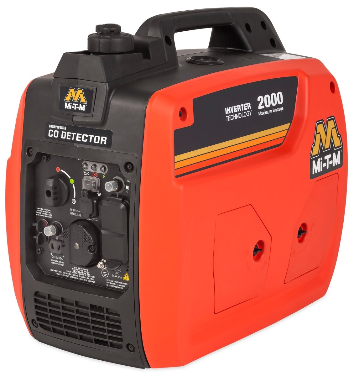 2000-Watt Portable Gasoline Inverter Generator - GEN-2000-IMM1 for Charging Tools and Sensitive Electronics