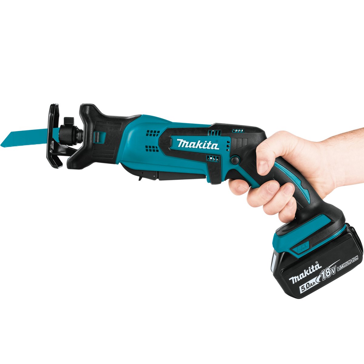 18V LXT® Lithium-Ion Cordless Compact Reciprocating Saw for Efficient Cutting Applications