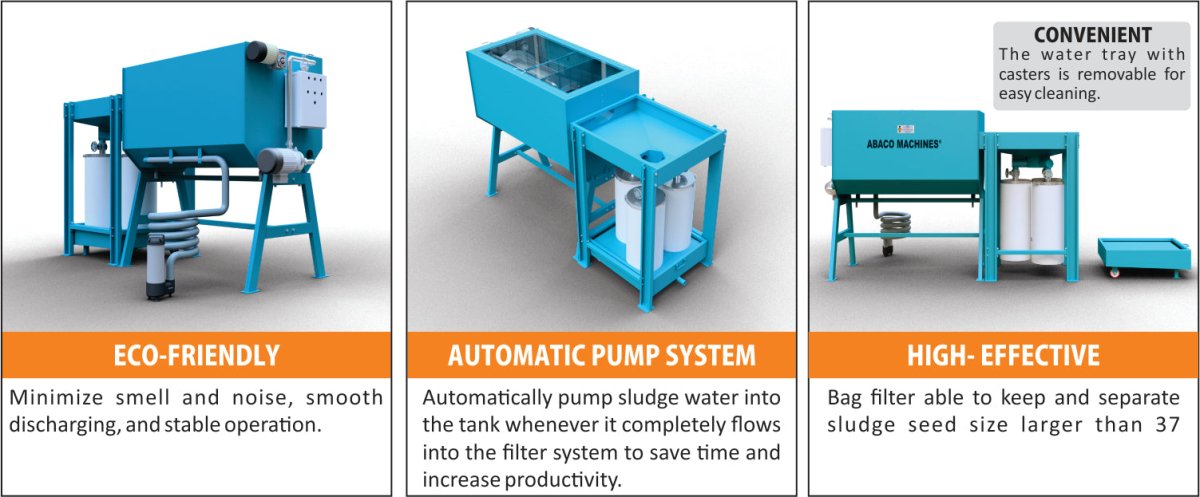 Innovative Abaco Industrial Sludge Dehydrator Machine for High - Efficiency Water and Sludge Separation
