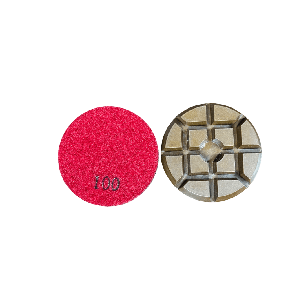 High - Quality 3 Diamond Resin Pads for Stone & Concrete Polishing