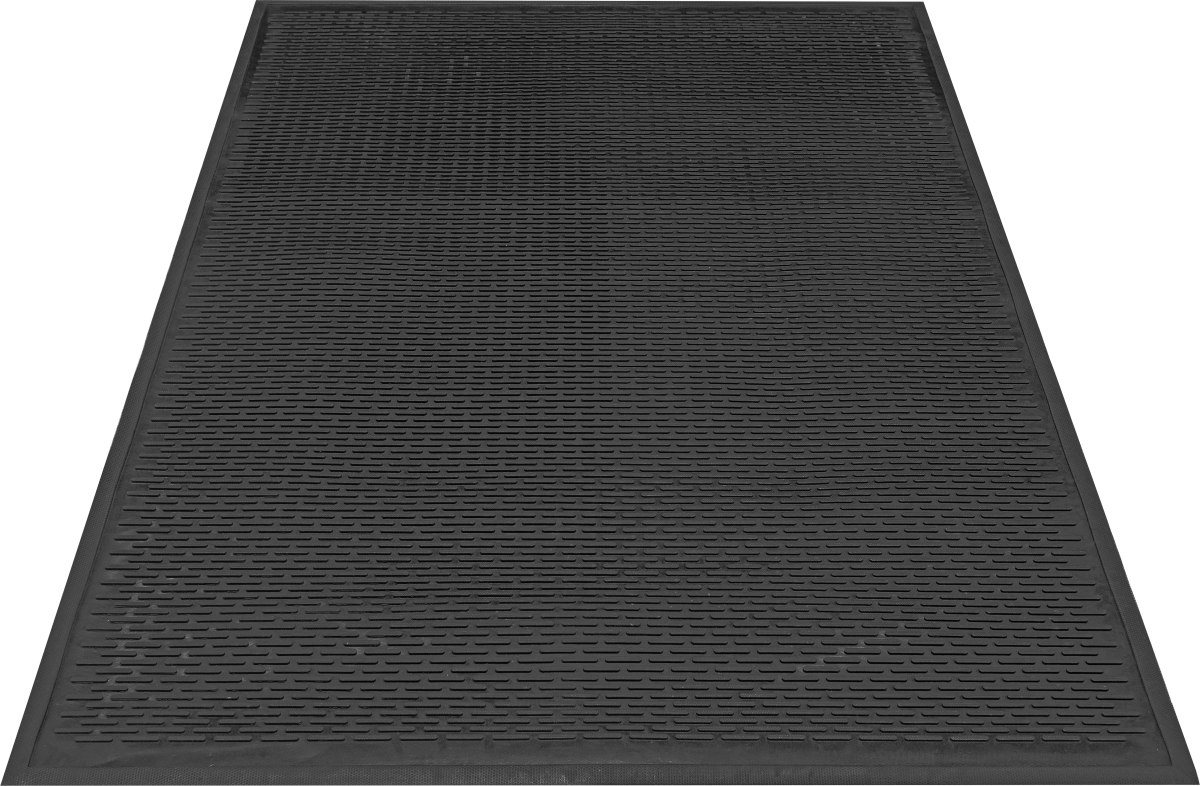 Durable A-Tac Outdoor Rubber Scraper Mat for Wiping and Scraping Dirt