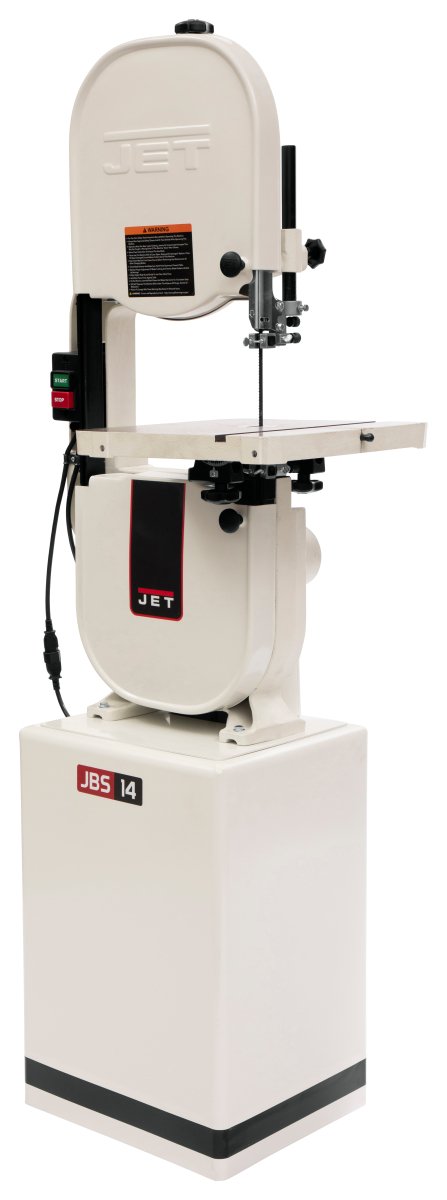 14-Inch Closed Stand Bandsaw with 1 Horsepower, Single-Phase, 115/230V for Woodworking
