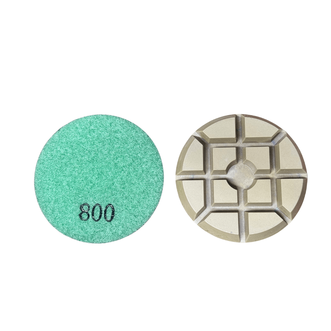 High - Quality 3 Diamond Resin Pads for Stone & Concrete Polishing