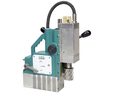 AIRBOR™ AB - 4300 High - Performance Portable Pneumatic Magnetic Drill with Extension Rack for Hazardous Environments