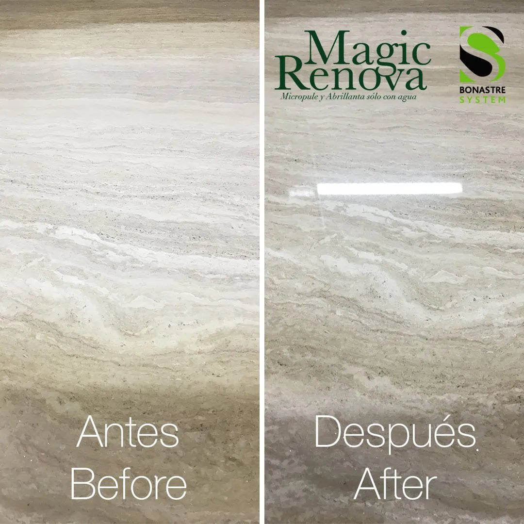Eco-Friendly Magic Pads for Restoring Shine on Small Marble and Terrazzo Areas