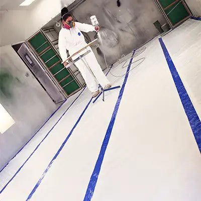 Aqua Shield® Flame - Retardant Spray Booth Surface Protector