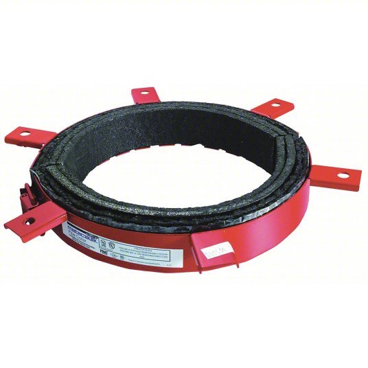 Metacaulk 6-Pack of 2 Intumescent Pipe Collars for Firestop Systems