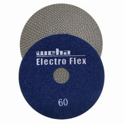 Weha Electro - Flex Electroplated Diamond Pads for Marble, Limestone & Granite Polishing