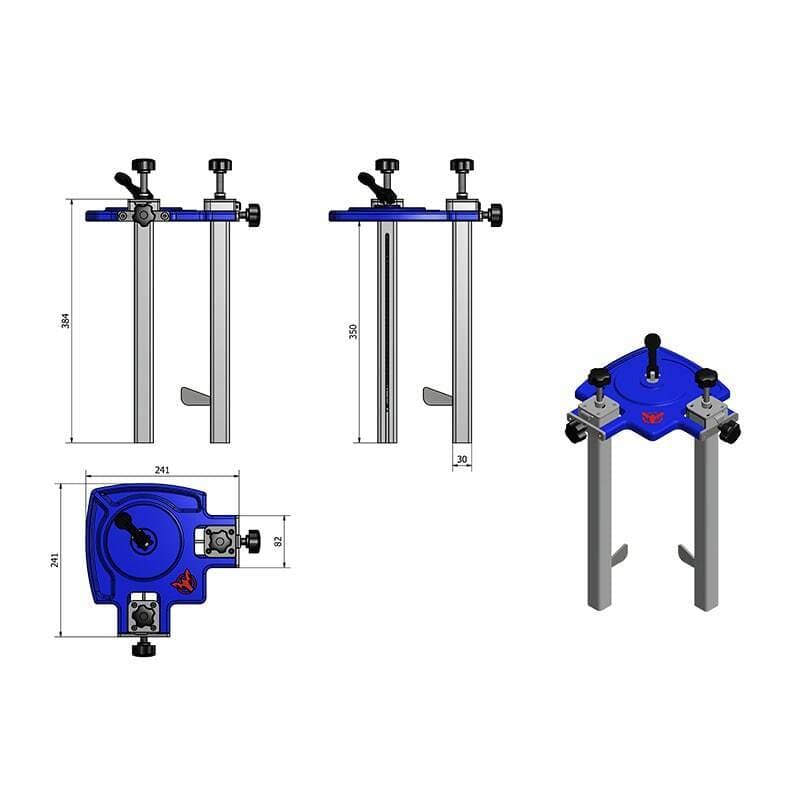 Aardwolf Corner Clamp Set - A Pair of High - Quality Corner Clamps for Precise Joint Work