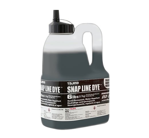 Black Ultra-Fine Fade-Resistant Snap Line Dye for Marking