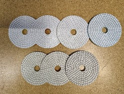 7-Step Wet Engineered Stone Polishing Pad for Angle Grinder