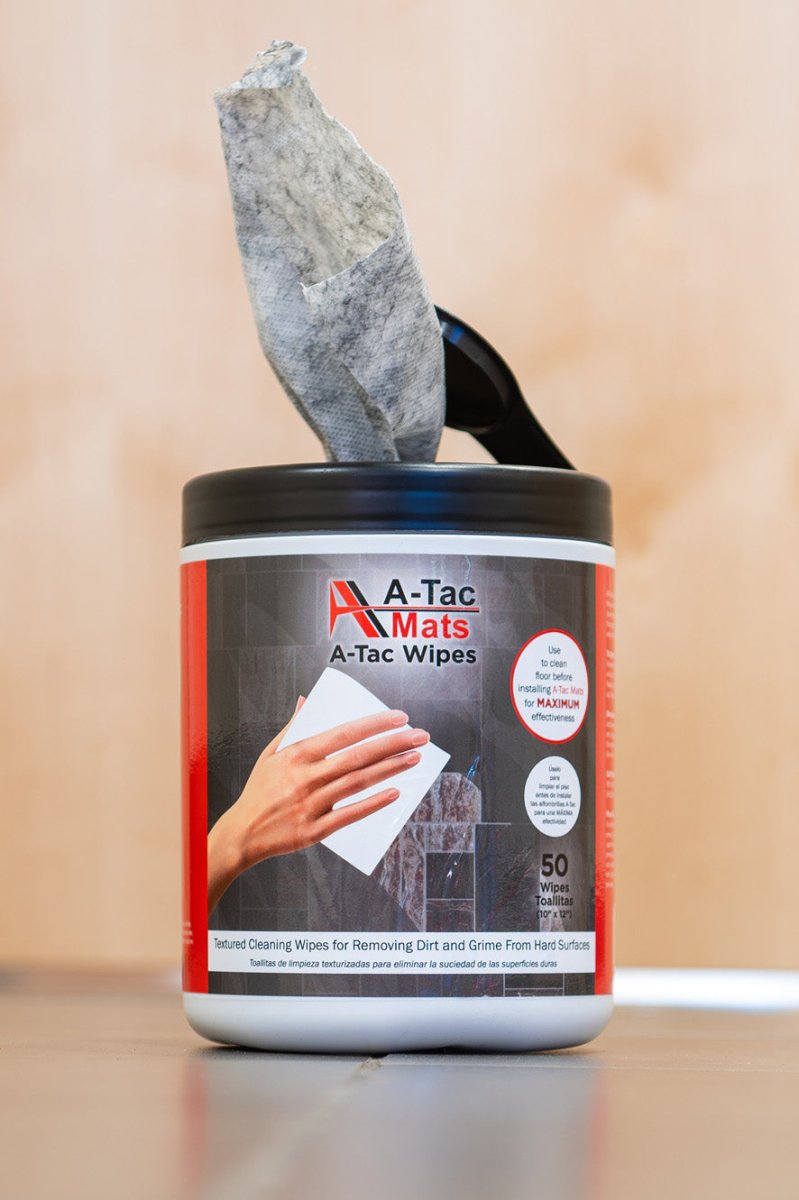 High - performance A - Tac Cleaning Wipes for Optimal Mat Installation
