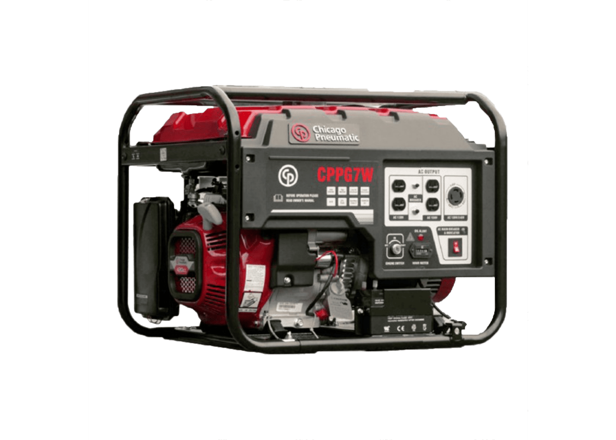 Portable Gasoline Generators by Chicago Pneumatics for Various Applications
