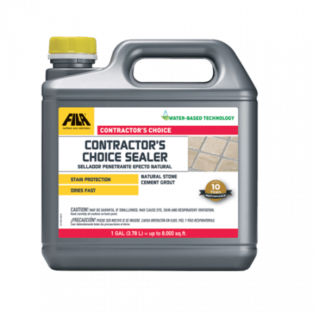 4-Pack Contractor's Choice Water-Based Sealer for Natural Stone and Grout