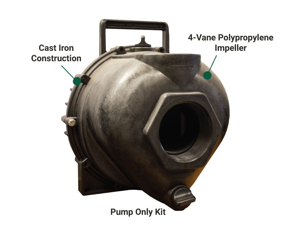 Banjo 3 - Inch Stainless Steel Transfer Pump for Diverse Applications