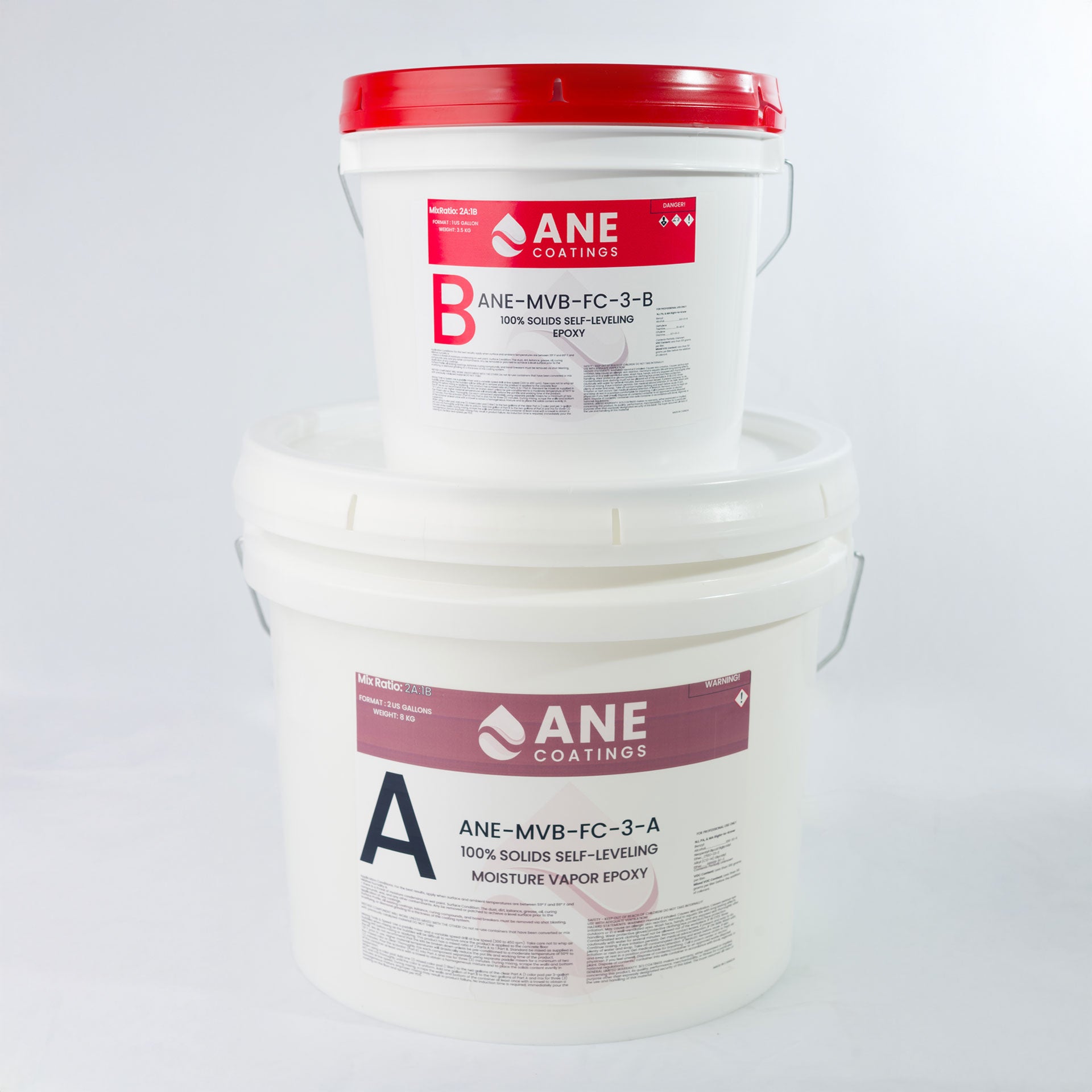 3-Gallon Epoxy Moisture Vapor Barrier Coating for Concrete and Flooring