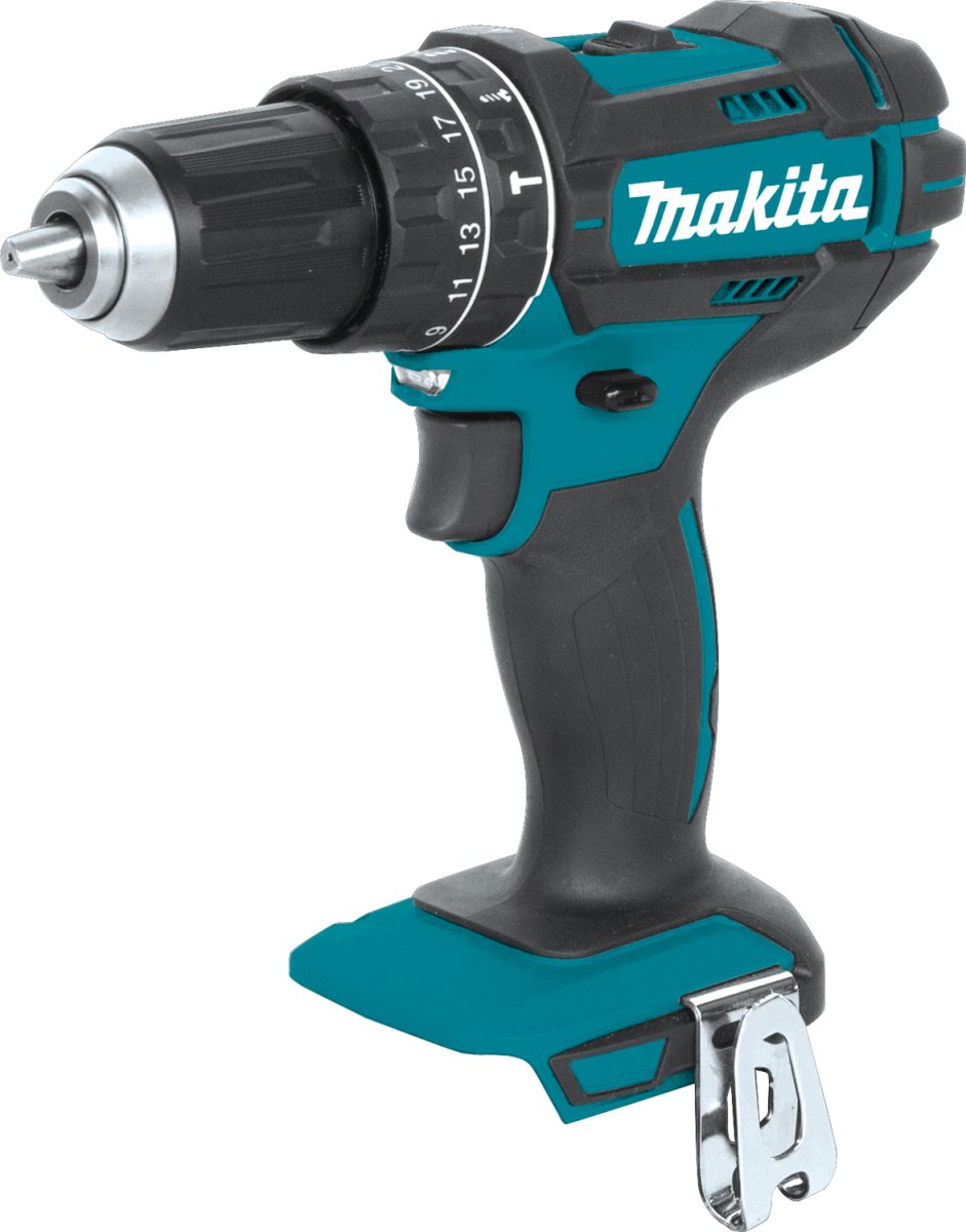 18V LXT® Compact Cordless 1/2-Inch Hammer Driver-Drill with 2.0Ah Lithium-Ion Battery for High-Performance Drilling and Driving