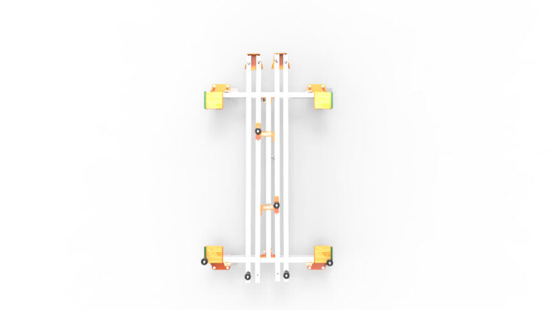 Battipav Heavy - Duty Cargo Handling Trolley for Large Format Tiles and Slabs