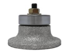 Vacuum Brazed Profile Bit for Creating an Eased Edge on Marble and Stone