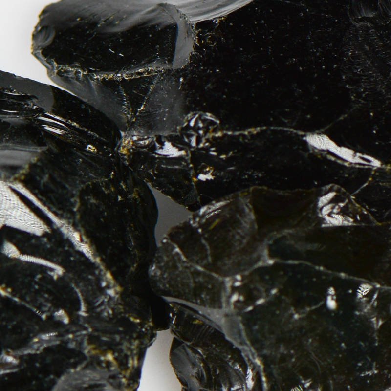 Recycled Black Glass for Landscape Decorations