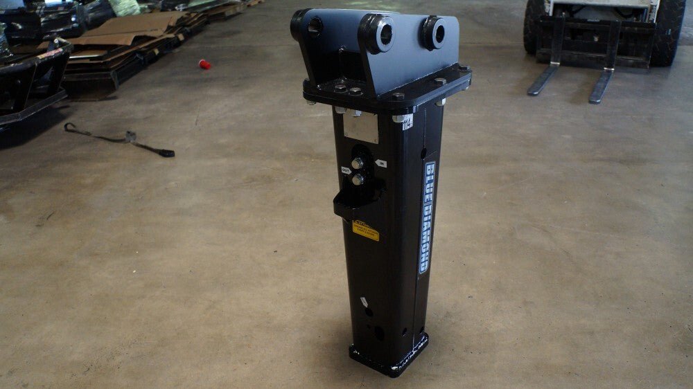 High - performance Mounted Hydraulic Breaker for Skid Steers by Blue Diamond®