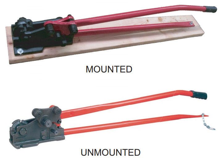 High - Precision Manual Rebar Cutter and Bender for Grade 60 #5 (5/8') (16mm) Rebar