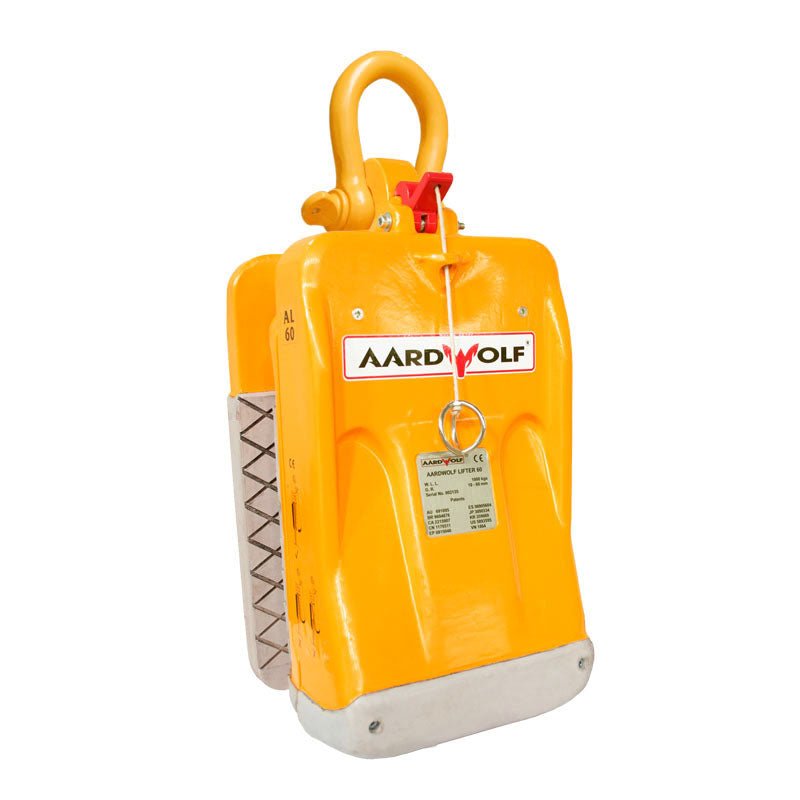 Aardwolf 60 Slab Lifter with Rollers - Ideal Forklift Attachment for Heavy Slabs