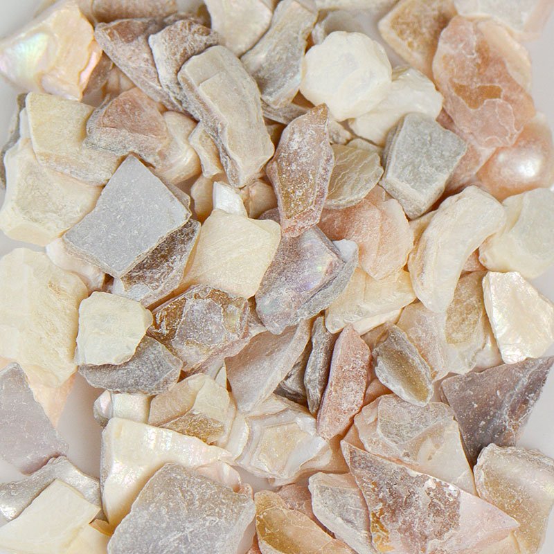 Mother of Pearl Style Terrazzo Decorative Glass for Various Applications