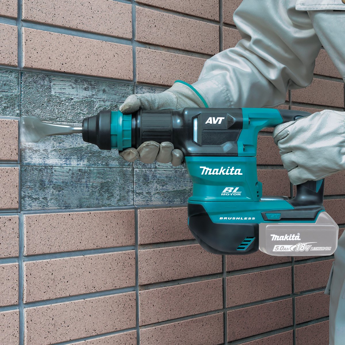 18V LXT® Lithium-Ion Brushless Cordless AVT® Power Scraper Tool for Multiple Applications, Compatible with SDS-PLUS Bits