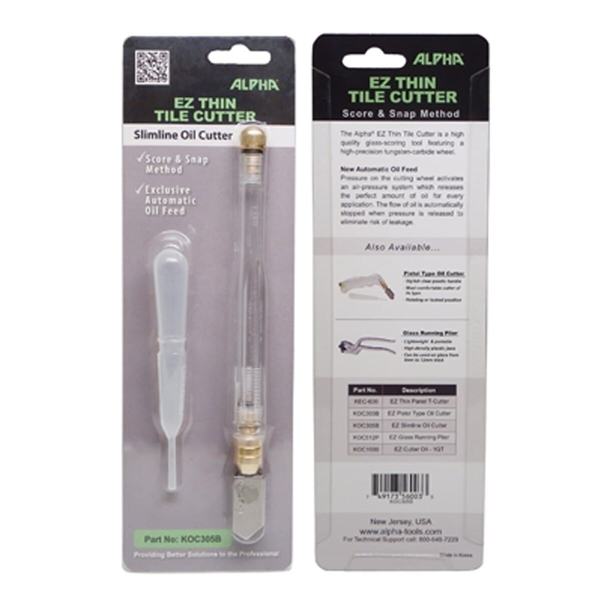 Alpha EZ High - Performance Thin Tile and Panel Cutting Tools
