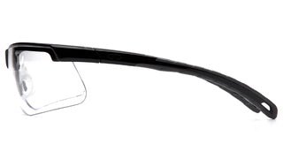 Safety Eyewear: Clear H2MAX Anti-Fog Lenses with Black Frames - Pack of 12 Pieces