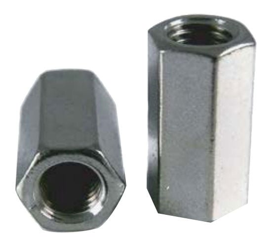 High-Strength Steel Euro Rod Hex Couplers for Various Applications