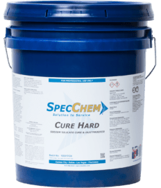 Concrete Cure, Hardener, and Dustproofer - Sodium Silicate Cure Hard