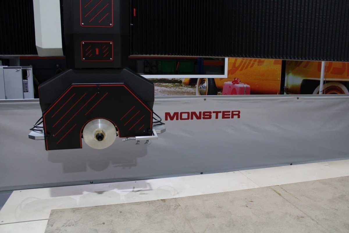 Monster 1 Five - Axis CNC Machine for Stone Cutting