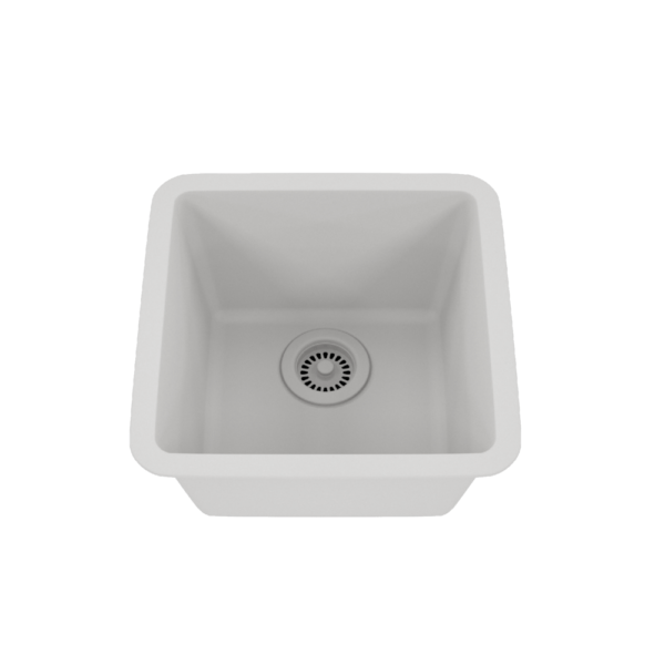 Dakota Builders Collection High - Quality Quartz Composite Kitchen Sink - Gse - Qc1618