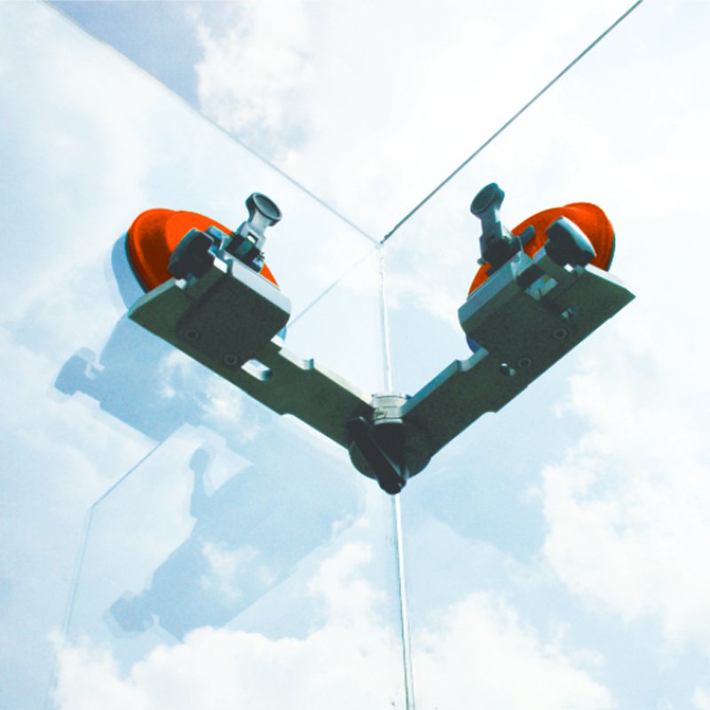 High - Quality Aluminum Alloy Abaco Glass Gluing Clamp with Angle Adjustment