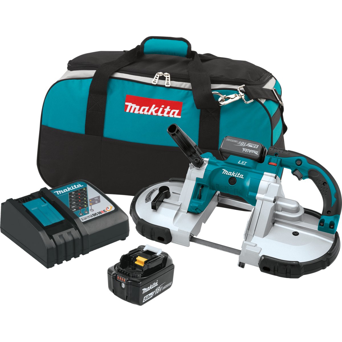 Makita 18V LXT® Cordless High-Torque Portable Band Saw for Metal Cutting