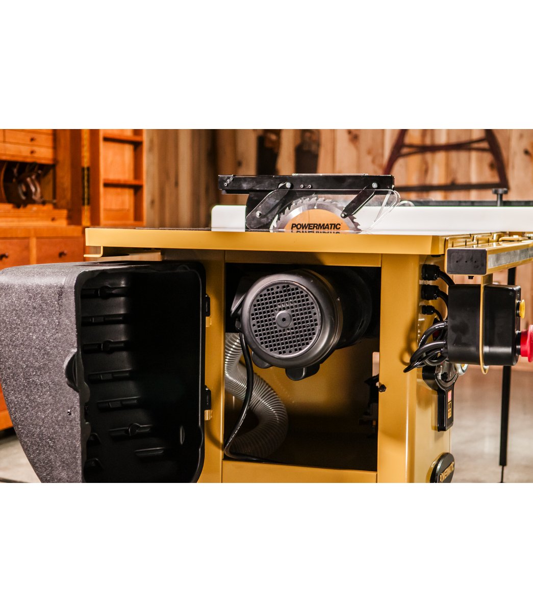 5HP 3PH 230/460V 50 RIP 2000B Table Saw with Accu - Fence and Router Lift