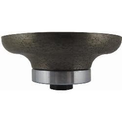 High - Performance Continuous Rim F (Ogee) Diamond Router Bit