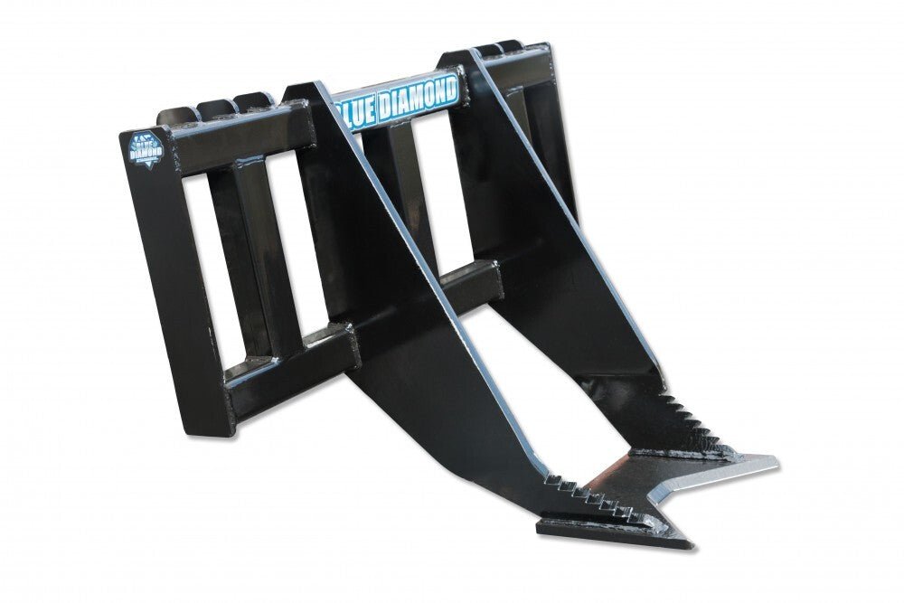 Blue Diamond® Heavy - Duty Skid Steer Attachment for Permanent Tree and Shrub Grubbing