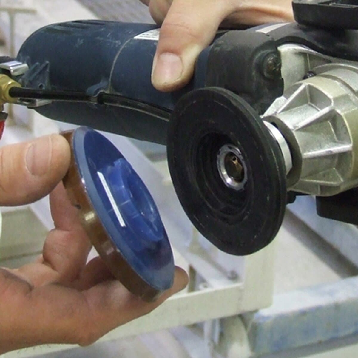 Alpha Professional Diamond Turboshine Polishing Disc for Seamless Countertop and Stone Scratch Removal