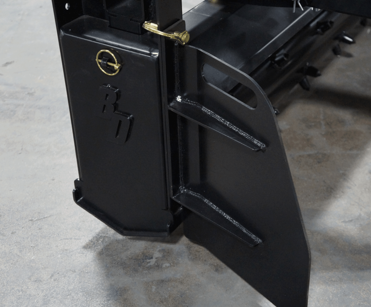 Standard Duty Mini Power Rake for Skid Steers and Walk - Behind Machines