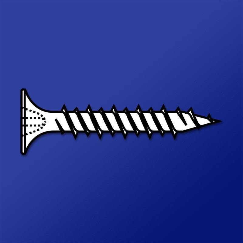 DAGGERZ PHOSPHATE PHILLIPS BUGLE HI LOW DRYWALL SCREWS - 6.8 Inch