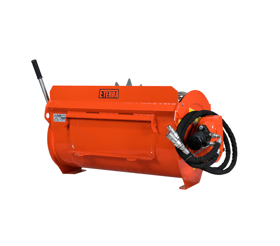 Mini Skid Steer Mix & Go 100 Concrete Mixer - Ideal for On - the - Move Concrete Mixing