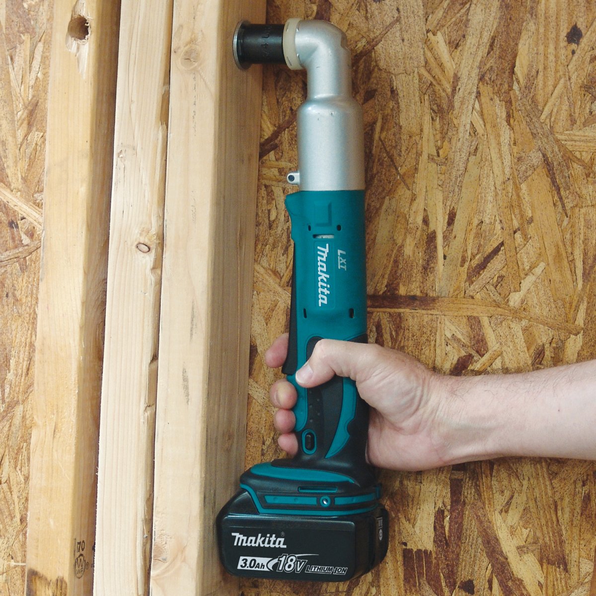 18V LXT® Lithium-Ion Cordless 3/8 Square Drive Angle Impact Wrench - Ideal for Auto Repair and Product Assembly