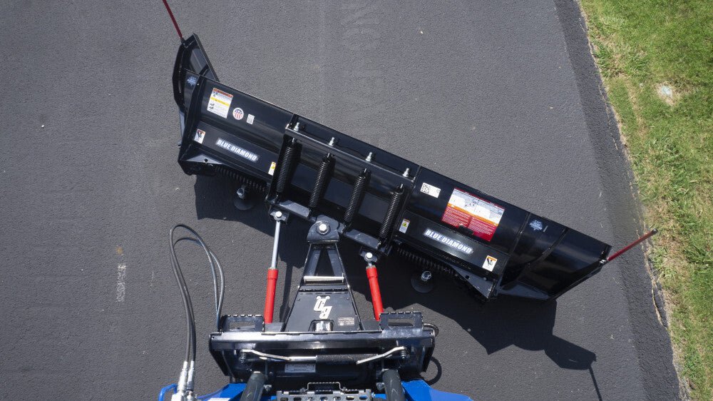 Blue Diamond® Self - Thinking Skid Steer Snow Plow with Automatic Wing Function