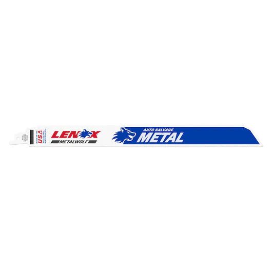5-Pack 6-Inch Metalwolf Wave Edge Bi-Metal Reciprocating Saw Blades