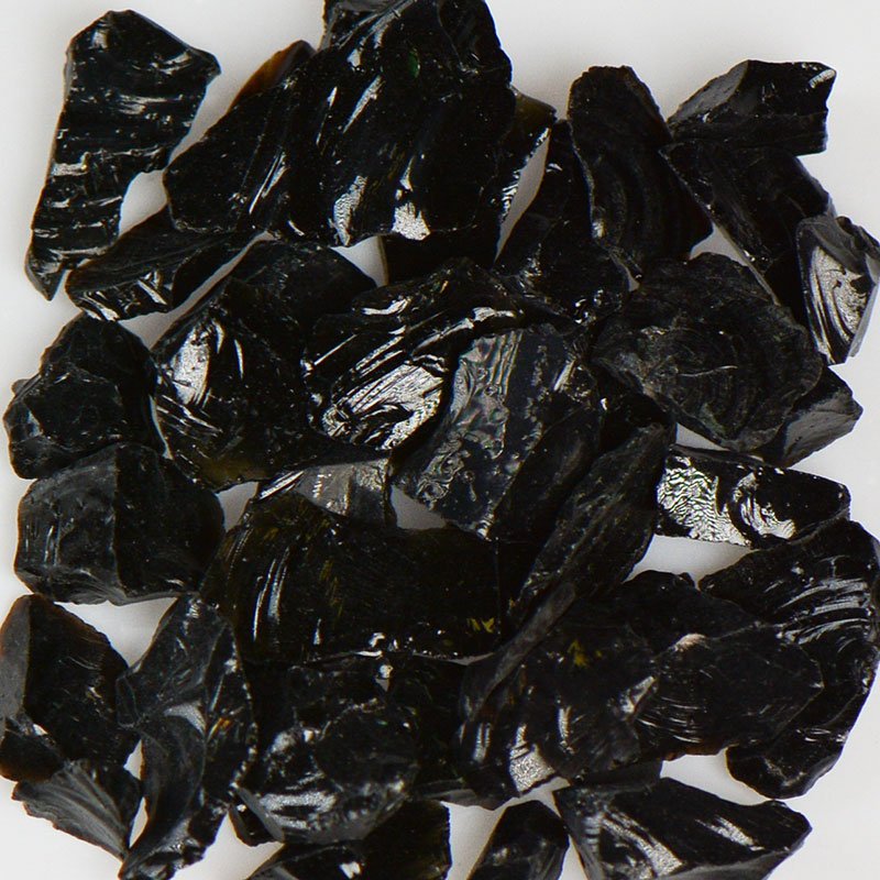 Recycled Black Terrazzo Glass for Various DIY and Decorative Projects
