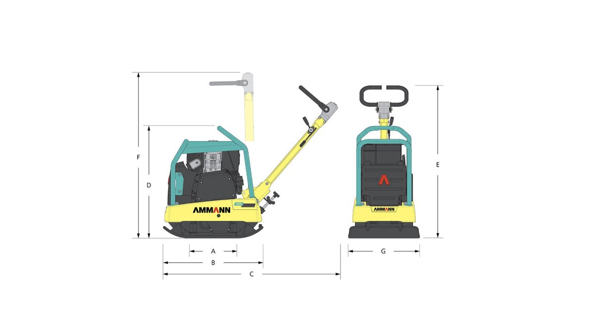 High - Productivity APR 30/50 Reversible Vibratory Compaction Plates