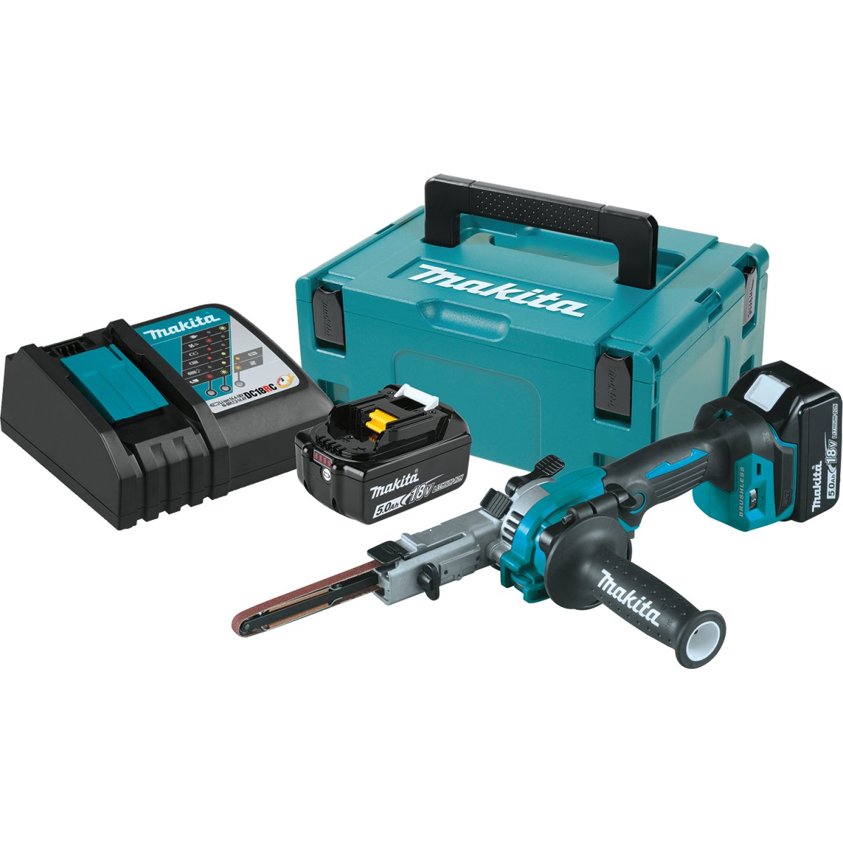 18V LXT® Brushless Cordless 3/8 x 21 Detail Belt Sander for Precise Work